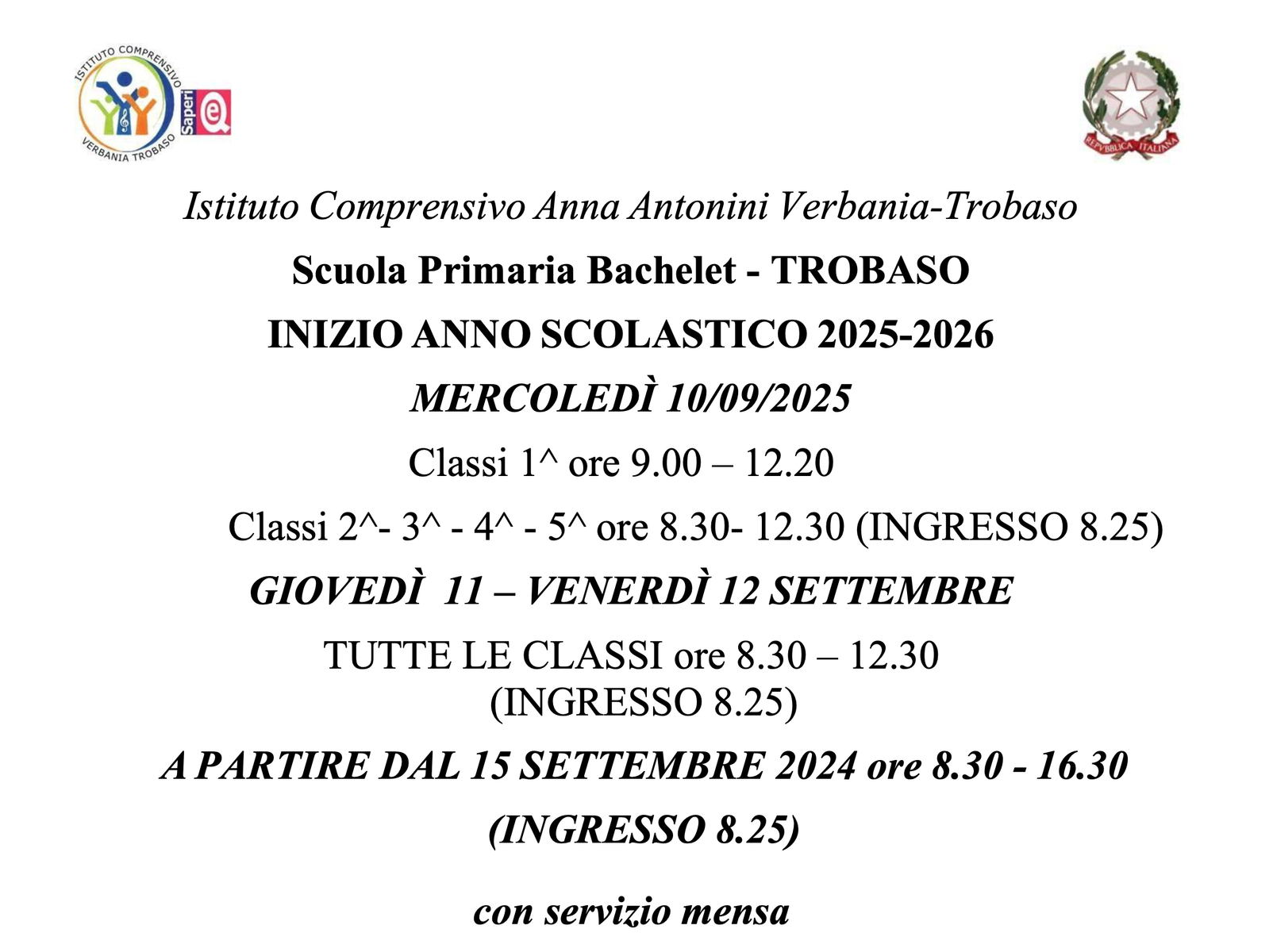 Primaria Trobaso